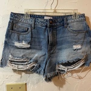 Jean shorts
